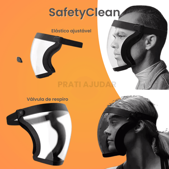 Máscara SafetyClean - Proteção Anti Poeira para construção