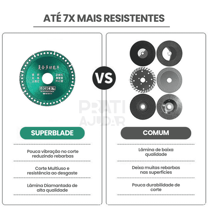 Disco de corte - Prati Ajudar