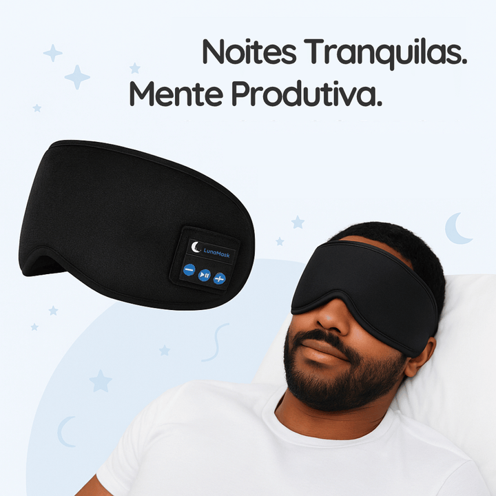 LunaMask - Máscara Bluetooth Para Insônia e Ansiedade
