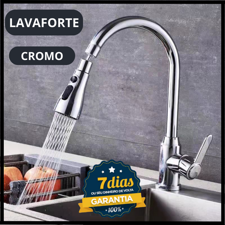 LavaForte - Ponteira de Torneira Premium para cozinha